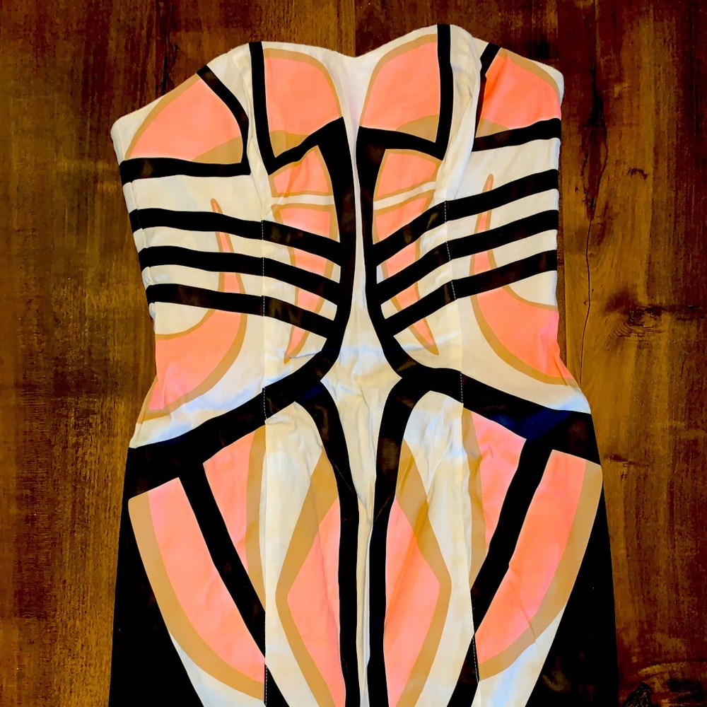 Sass & Bide Waxed Linen Mini Dress